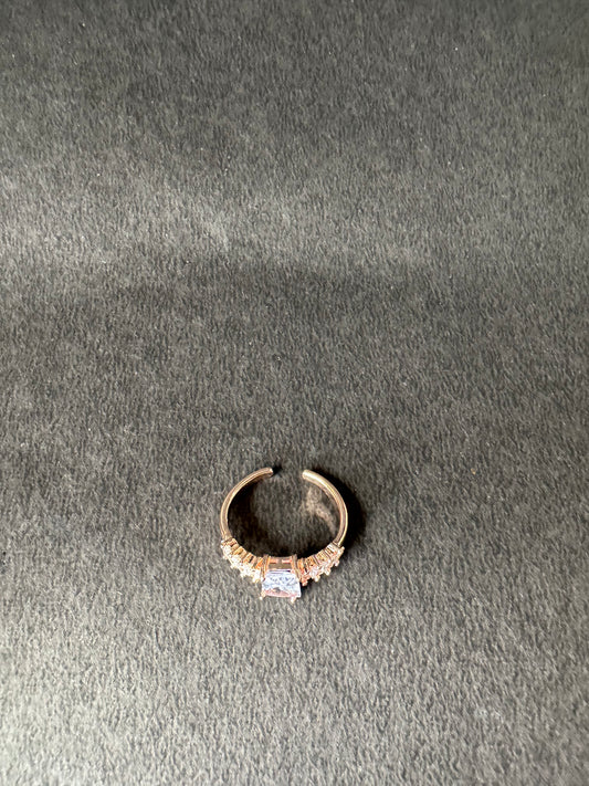 Baguette Cascade Ring