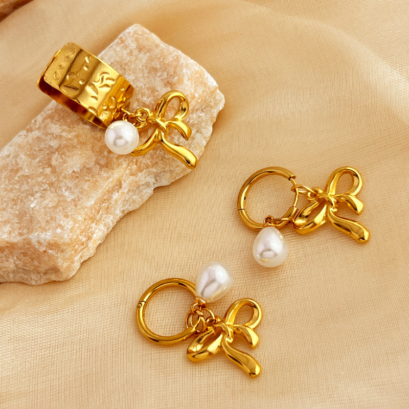 Levania Earrings-Ring Set
