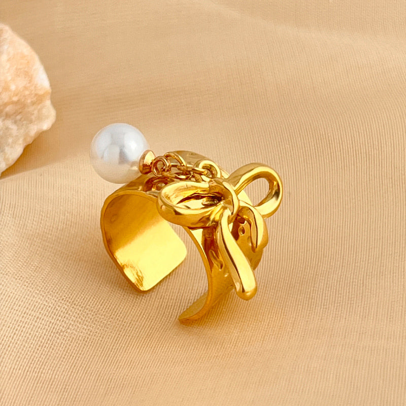 Levania Earrings-Ring Set