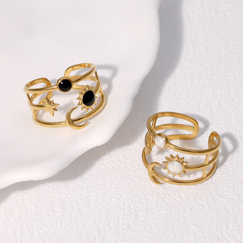 Soleil Nocturne Ring