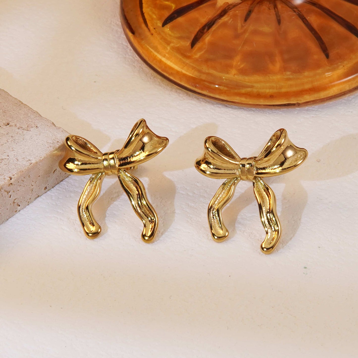 Éclat Bow Earrings