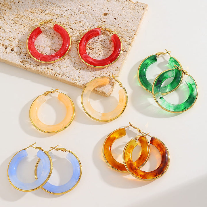 Varenza Hoop Earrings