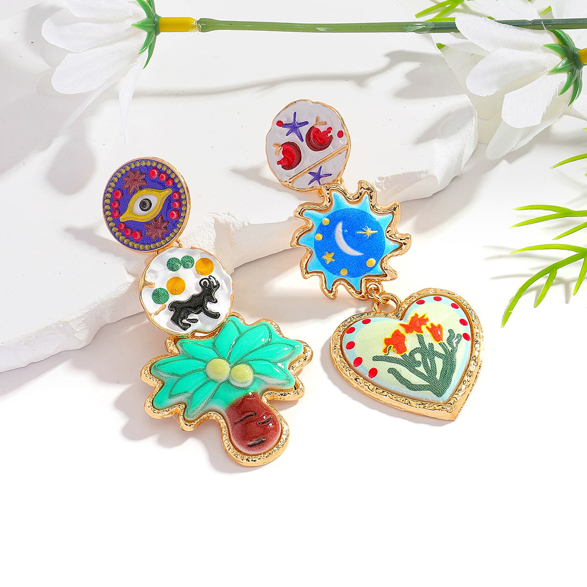 Soleila Talisman Earrings