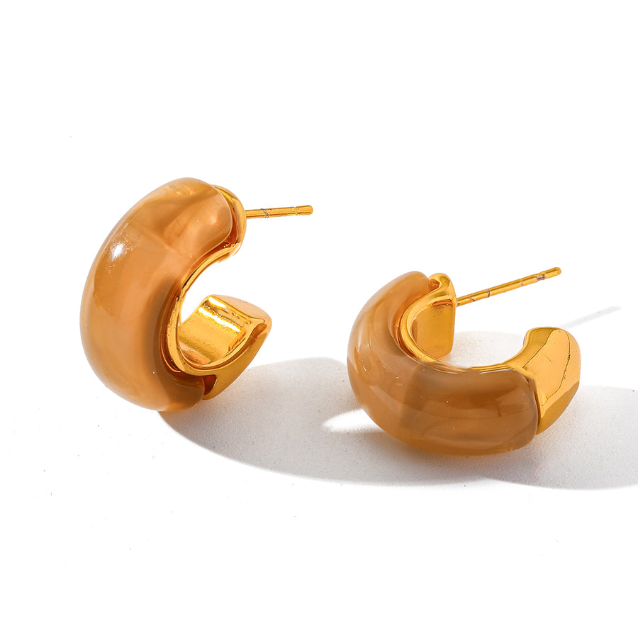 Solara Hoop Studs
