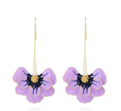 Vionna Fleur Drop Earrings