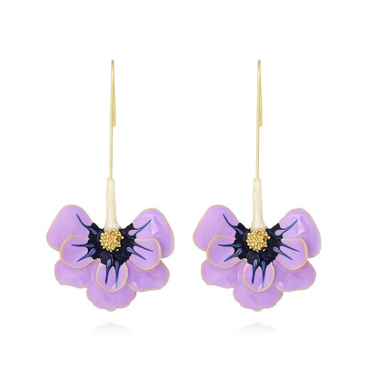 Vionna Fleur Drop Earrings