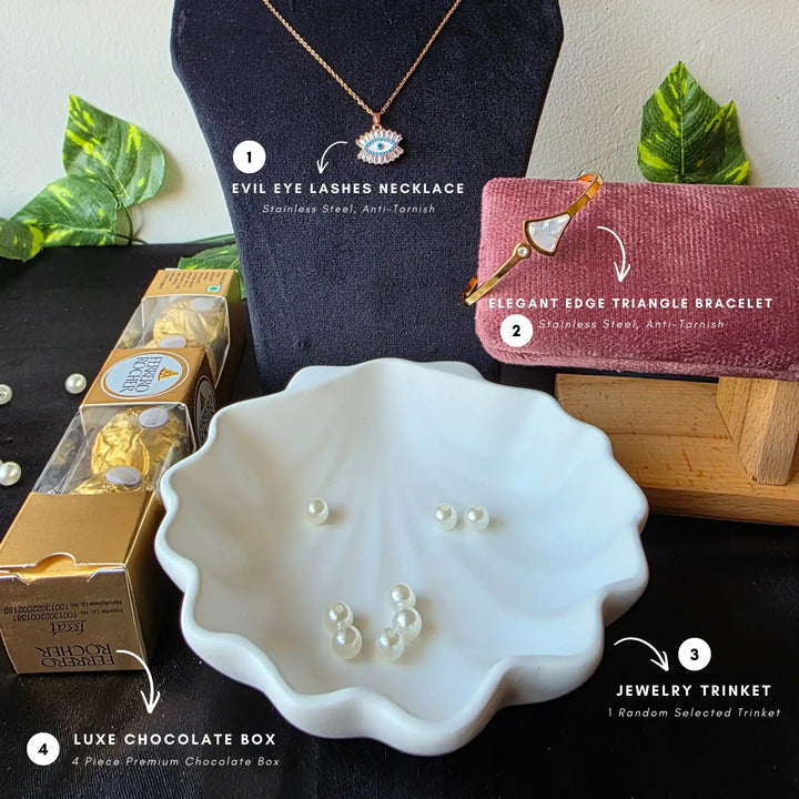 Valentine Luxe Statement Jewellery Hamper -  Nazar na lage