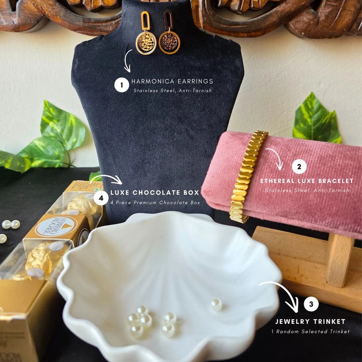 Valentine Luxe Golden Harmony Hamper