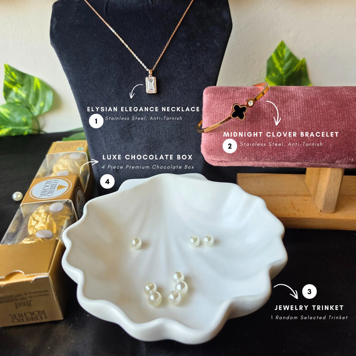 Valentine Luxe Monochrome Jewellery Hamper