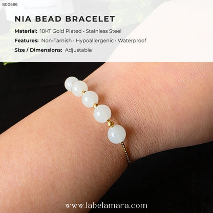 Nia Bead Bracelet