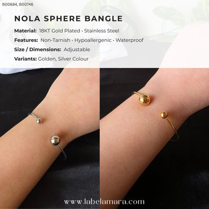 Nola Sphere Bangle