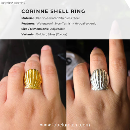 Corinne Shell Ring