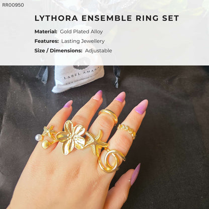 Lythora Ensemble Ring Set