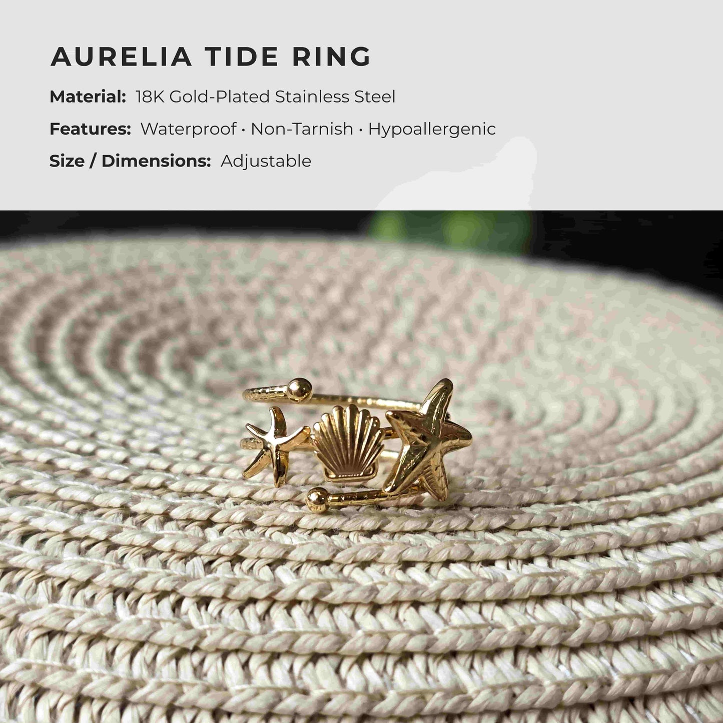 Aurelia Tide Ring