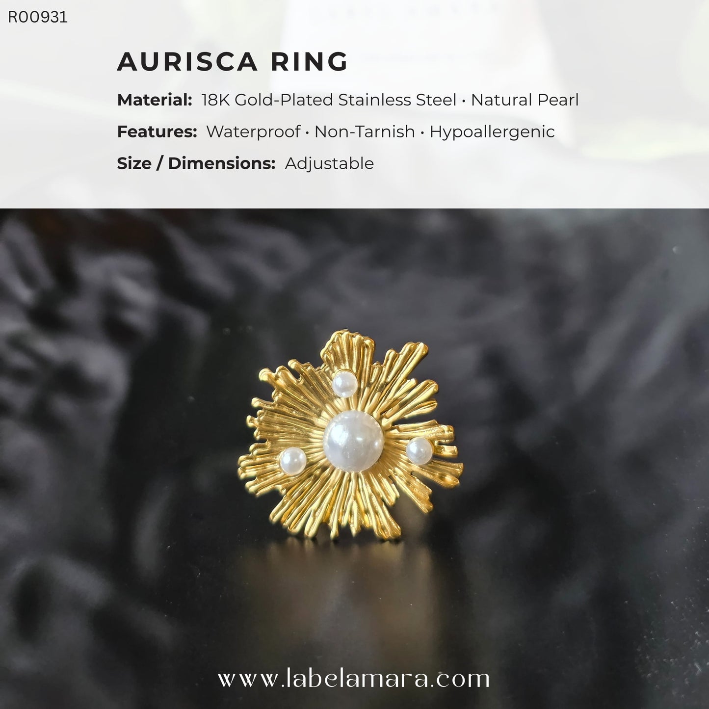 Aurisca Ring