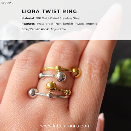 Liora Twist Ring