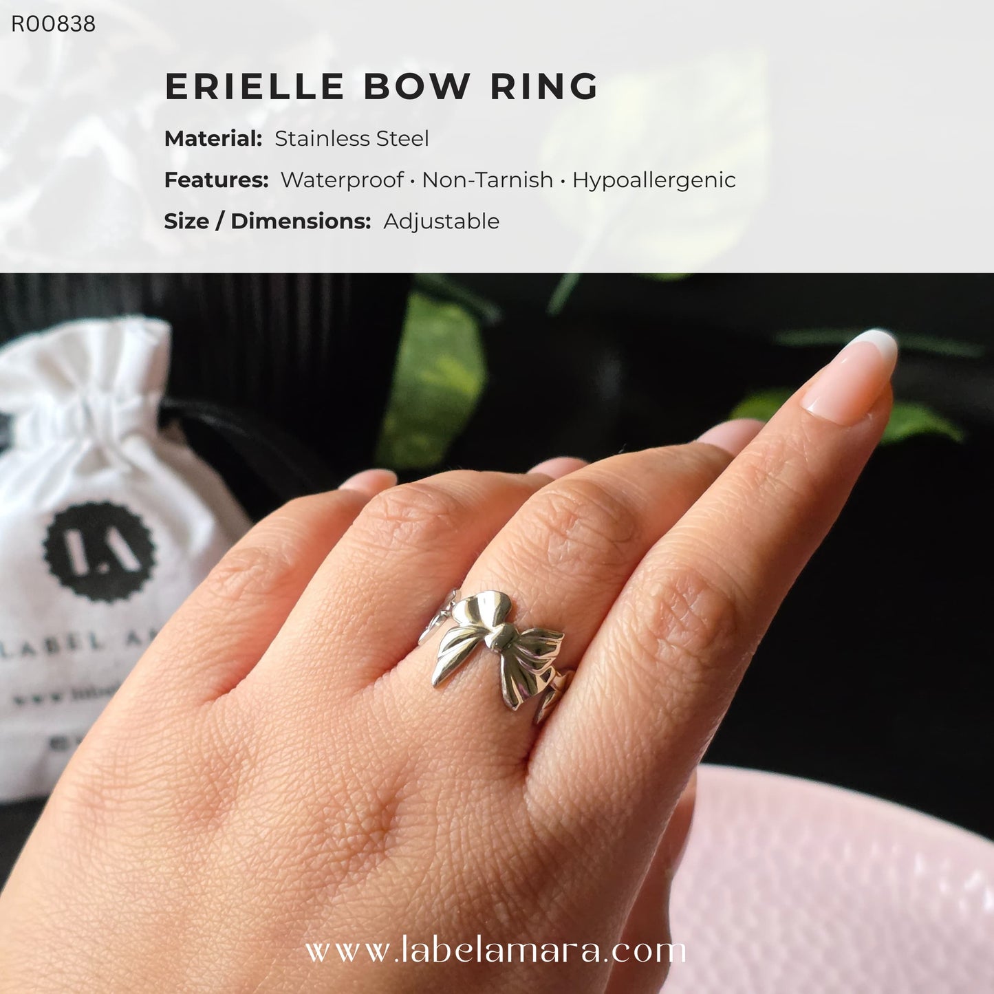 Erielle Bow Ring