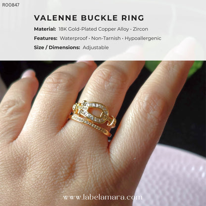 Valenne Buckle Ring