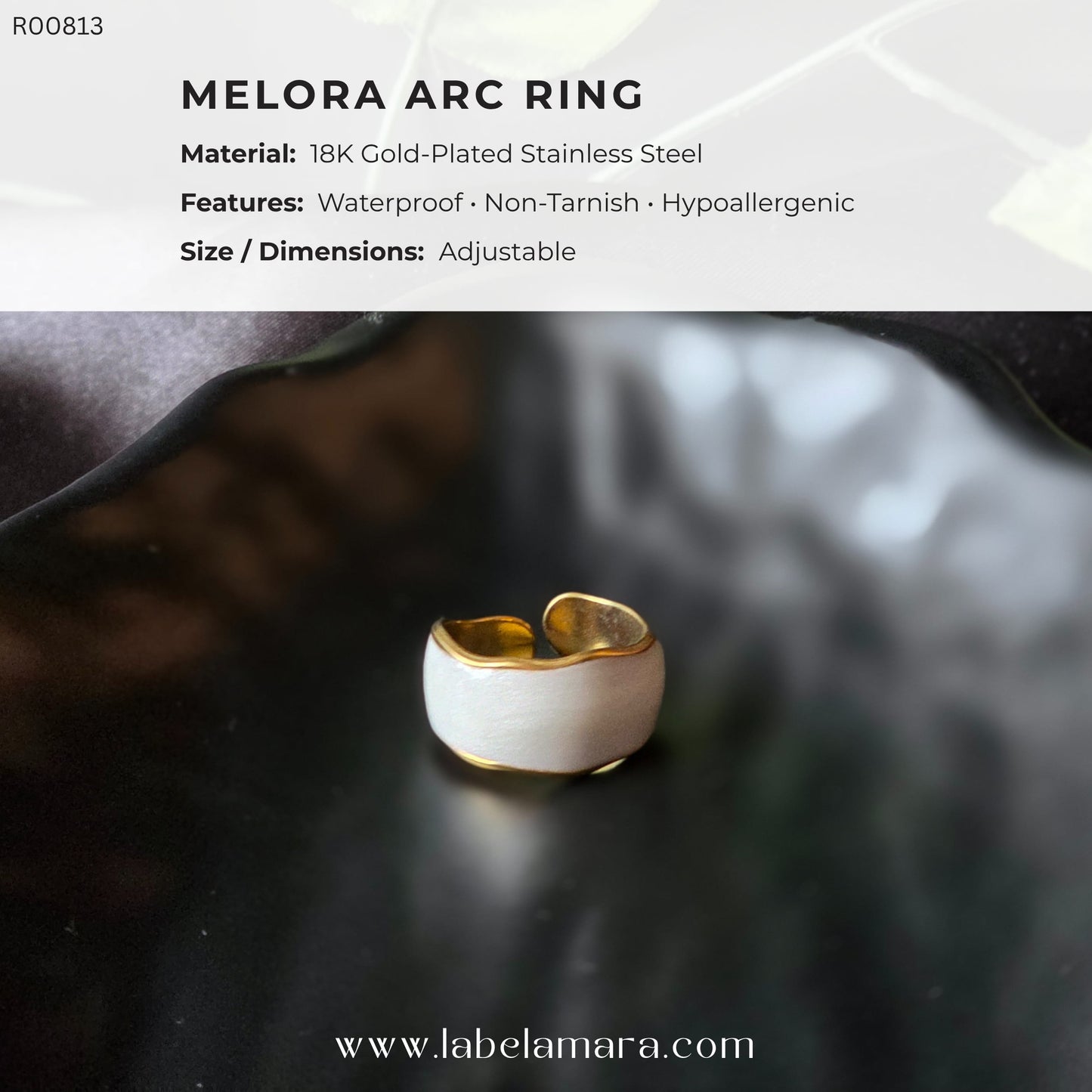 Melora Arc Ring