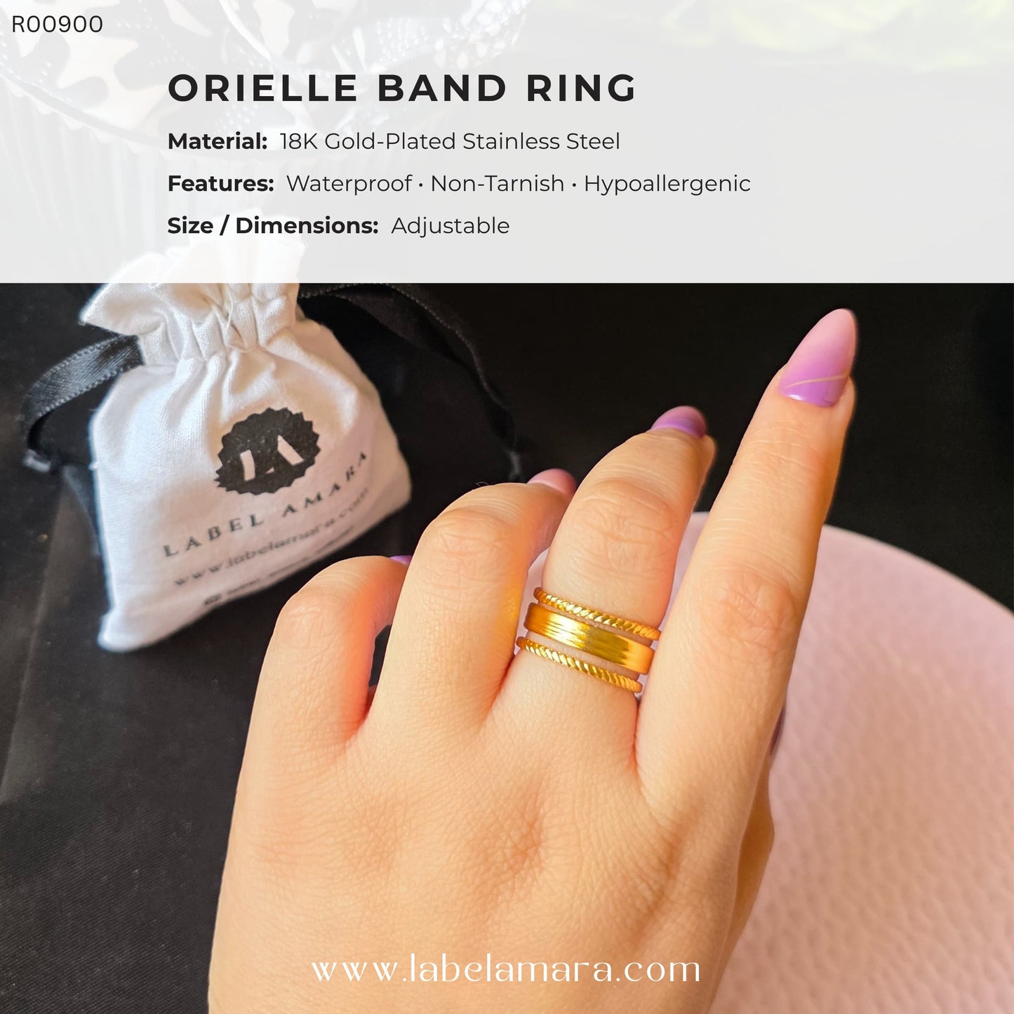 Orielle Band Ring