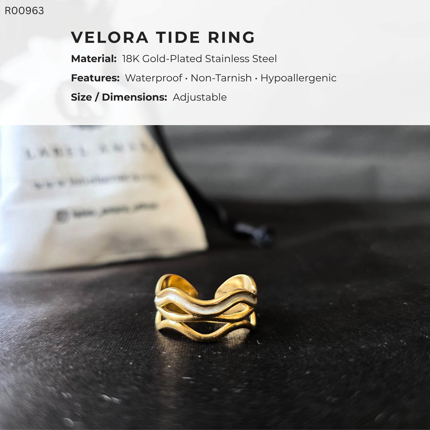 Velora Tide Ring