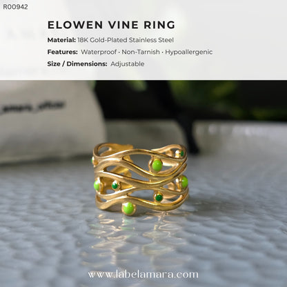 Elowen Vine Ring