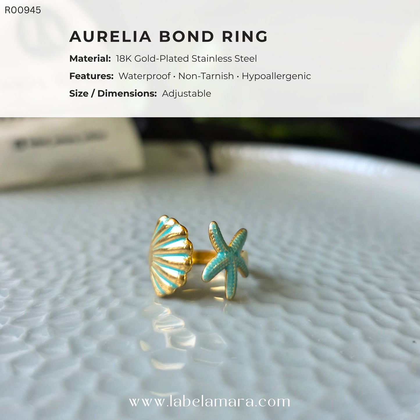 Aurelia Bond Ring